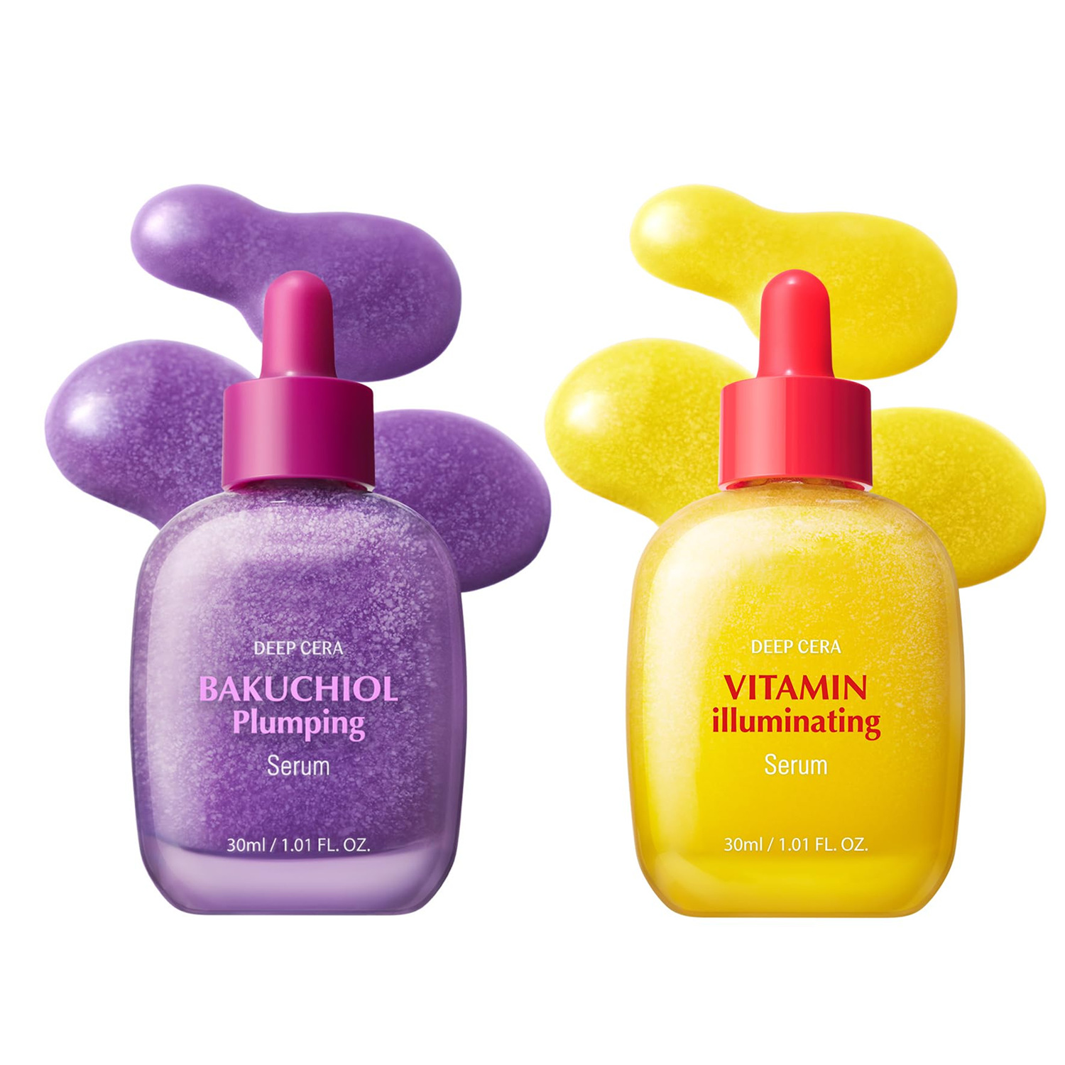 Bakuchiol Retinol Alternative - Bakuchiol & Vitamin C Serum Anti-Aging