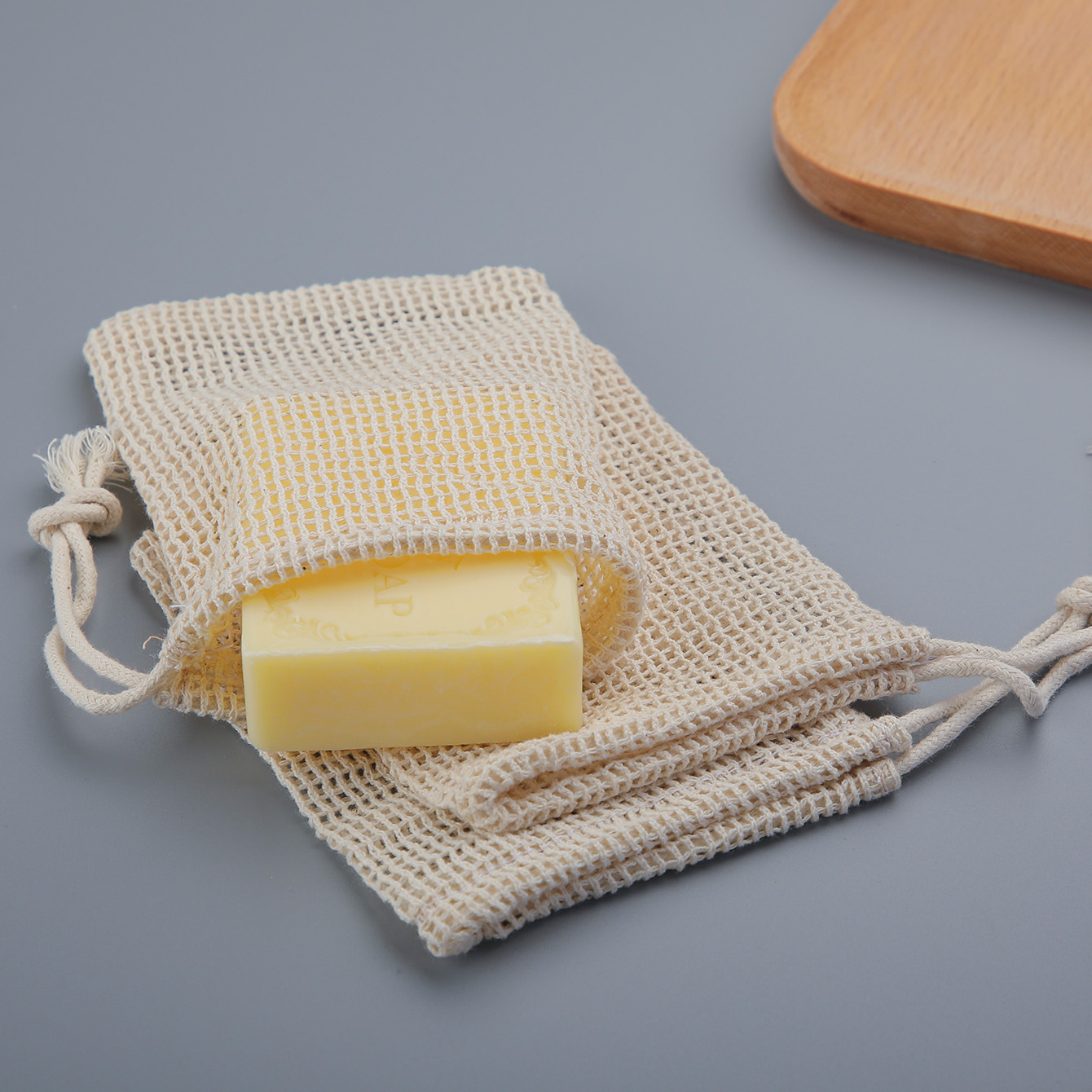Skincare Oily Skin - Natural Cotton Soap Saver Bag, 3