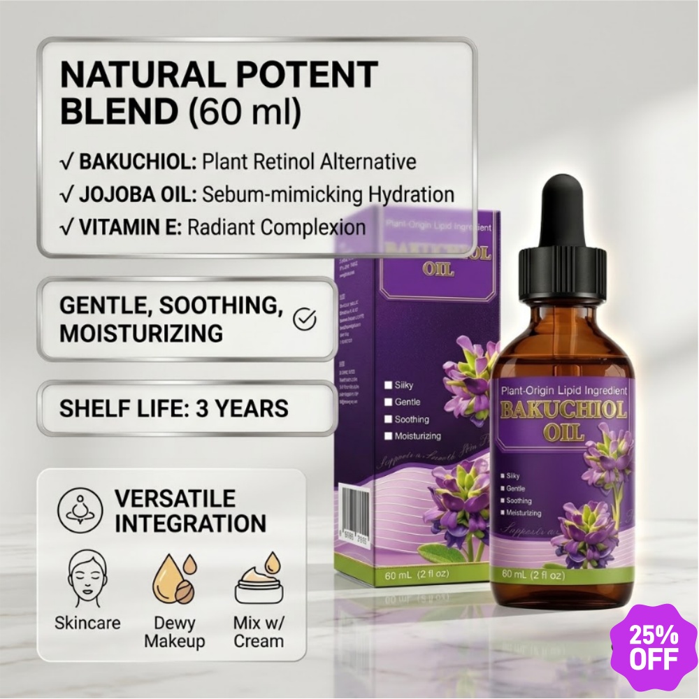 Bakuchiol Face Oil Natural Ret - огляд і ціна Bakuchiol Retinol Alternative