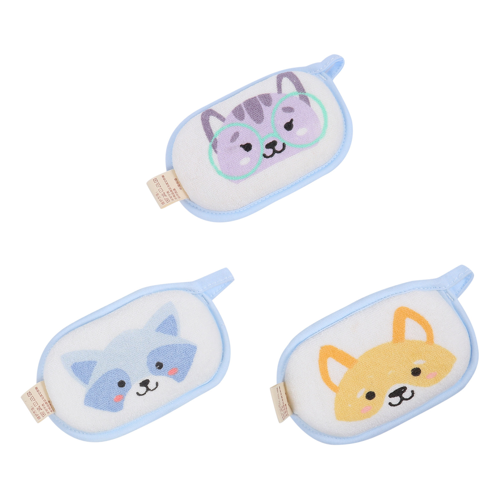 3Pcs Toddler Bath Sponge Ultra - огляд і ціна Skincare Newborn