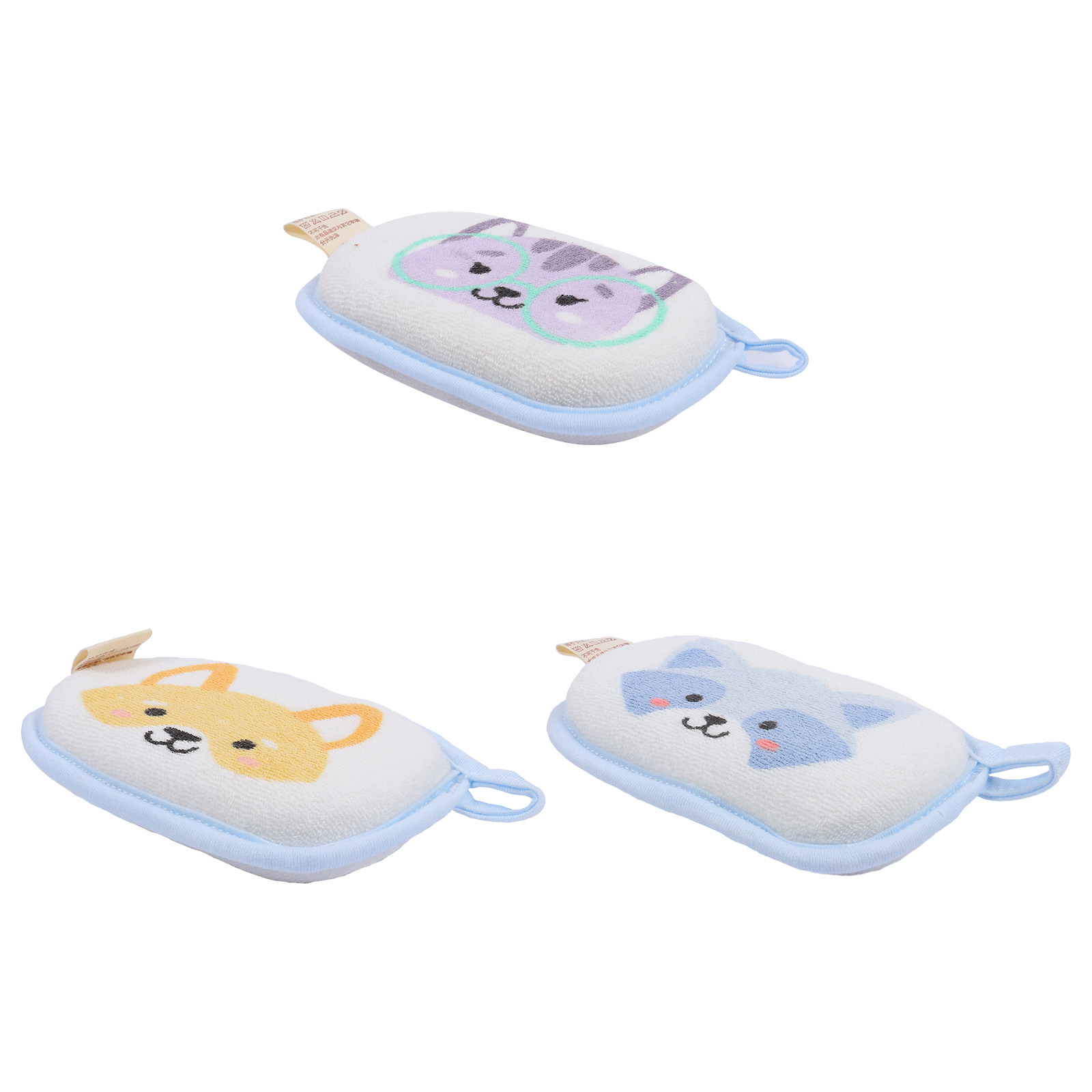 3Pcs Toddler Bath Sponge Ultra - огляд і ціна Skincare Newborn