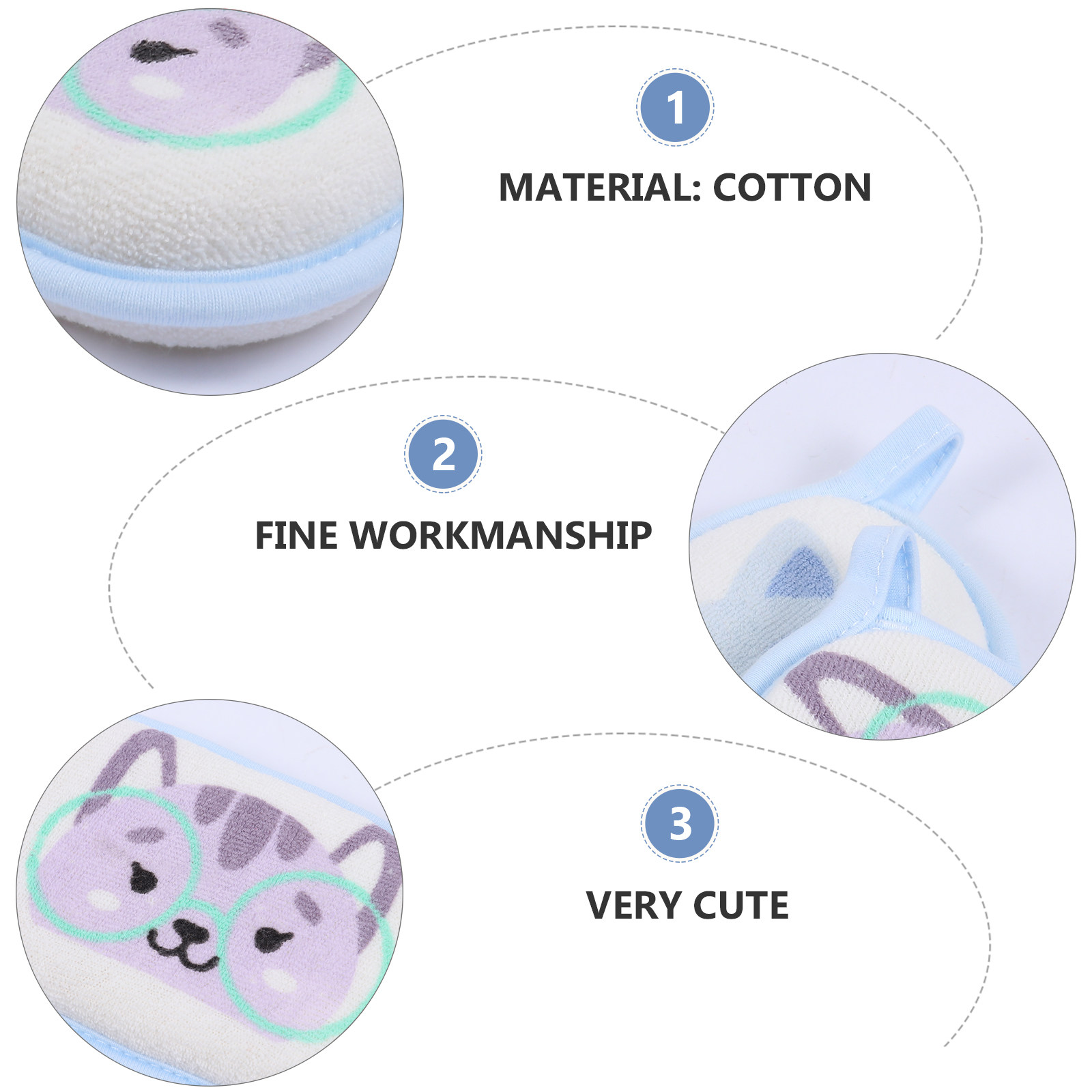 3Pcs Toddler Bath Sponge Ultra - огляд і ціна Skincare Newborn