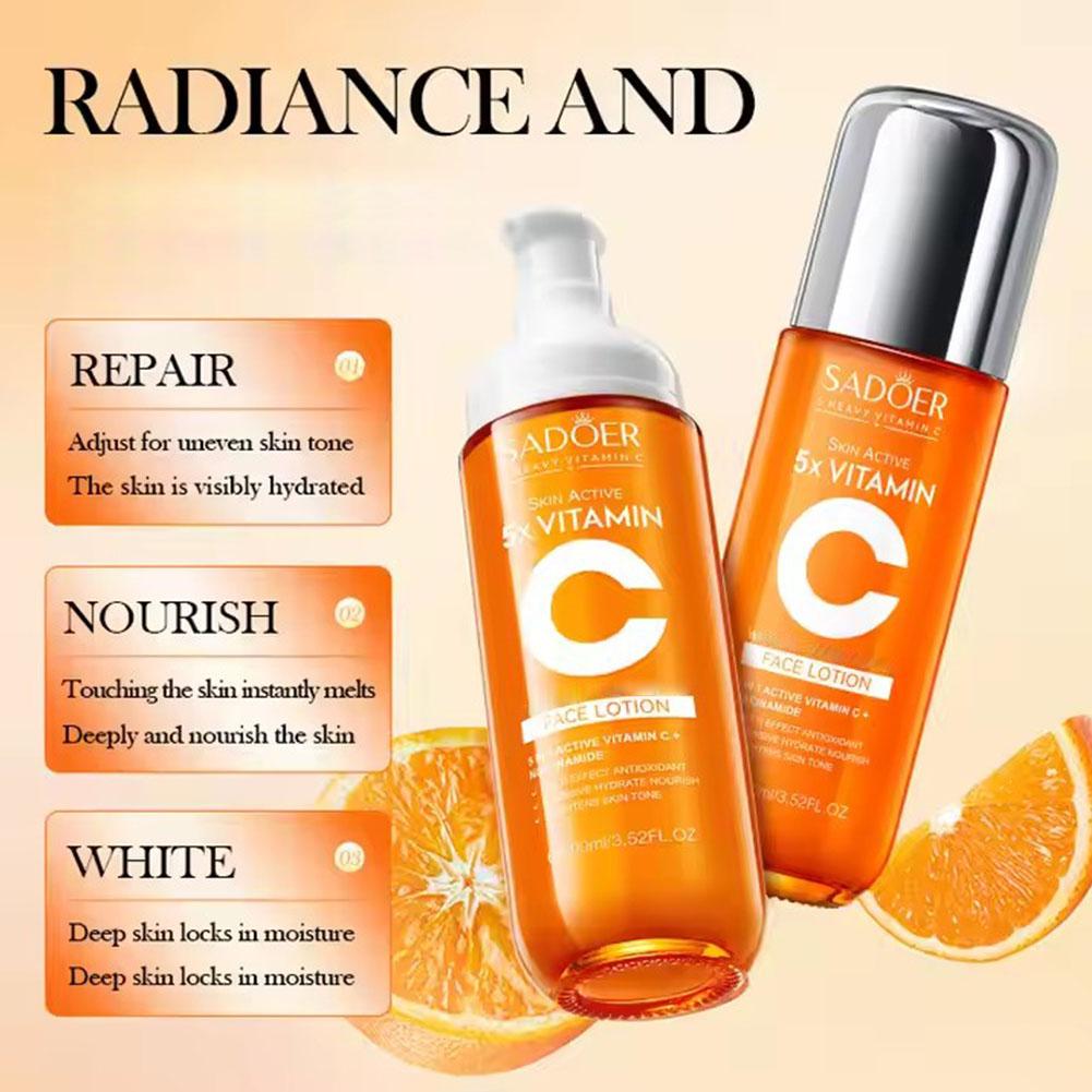 Sadoer 5x Vitamin C Skin Care  - огляд і ціна Skincare Glad2Glow