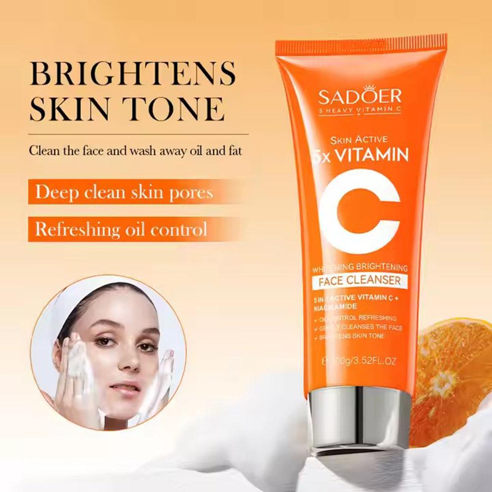 Sadoer 5x Vitamin C Skin Care  - огляд і ціна Skincare Glad2Glow