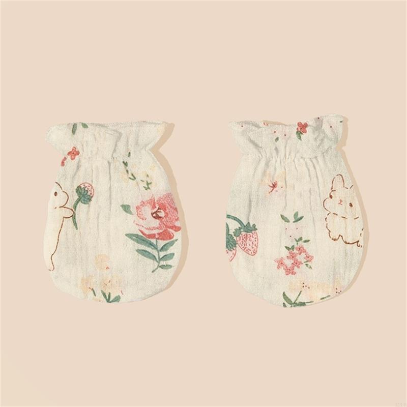 1 Pair Newborns Cotton Mittens - огляд і ціна Skincare Newborn