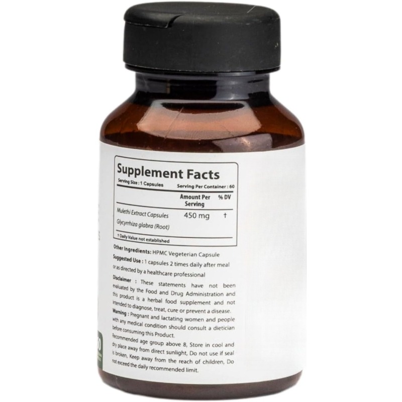 Licorice Root Extract Capsules - огляд і ціна Licorice Root Extract