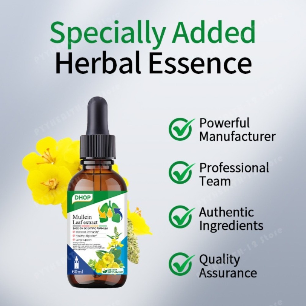 Mullein Leaf Extract Drops 60m - огляд і ціна Licorice Root Extract