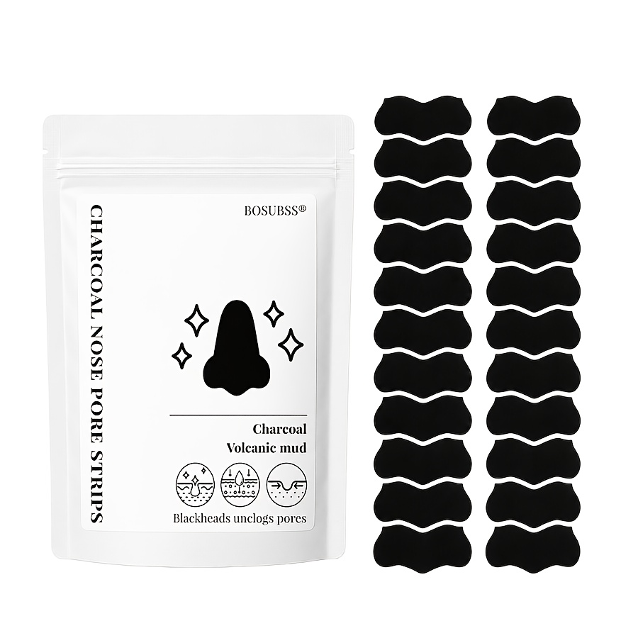 Tea Tree Charcoal Nose Strips  - огляд і ціна Skincare Oil Control