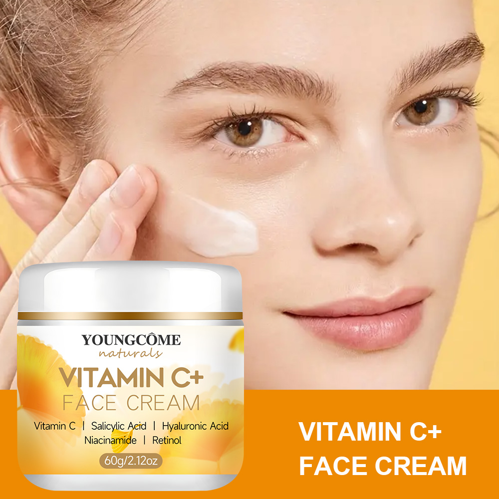 YOUNGCOMEN Vitamin C Face Crea - огляд і ціна Skincare Glad2Glow