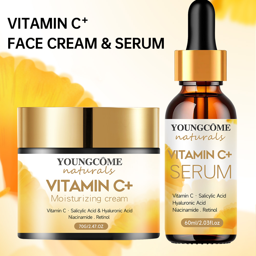 Vitamin C Face Cream & Essenti - огляд і ціна Skincare Glad2Glow