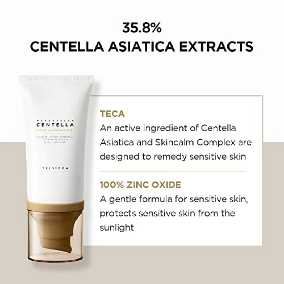 SKIN1004 Centella Sunscreen 8  - огляд і ціна Skincare Oily Skin