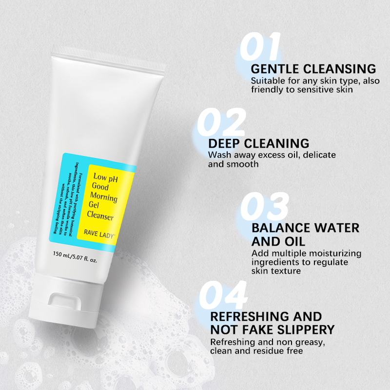 RAVE LADY Low PH 150ml Facial  - огляд і ціна Skincare Glad2Glow