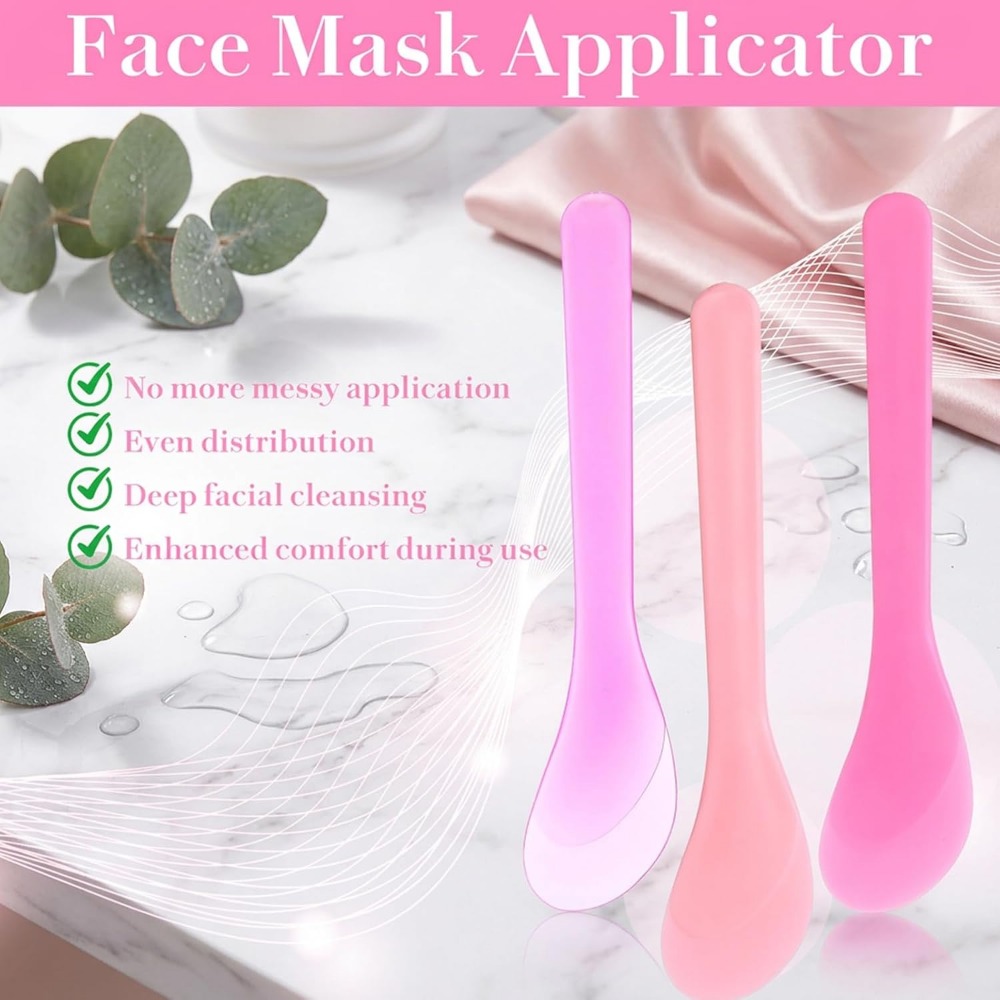 9-Piece Reusable Lotion Spatul - огляд і ціна Skincare X Beauty