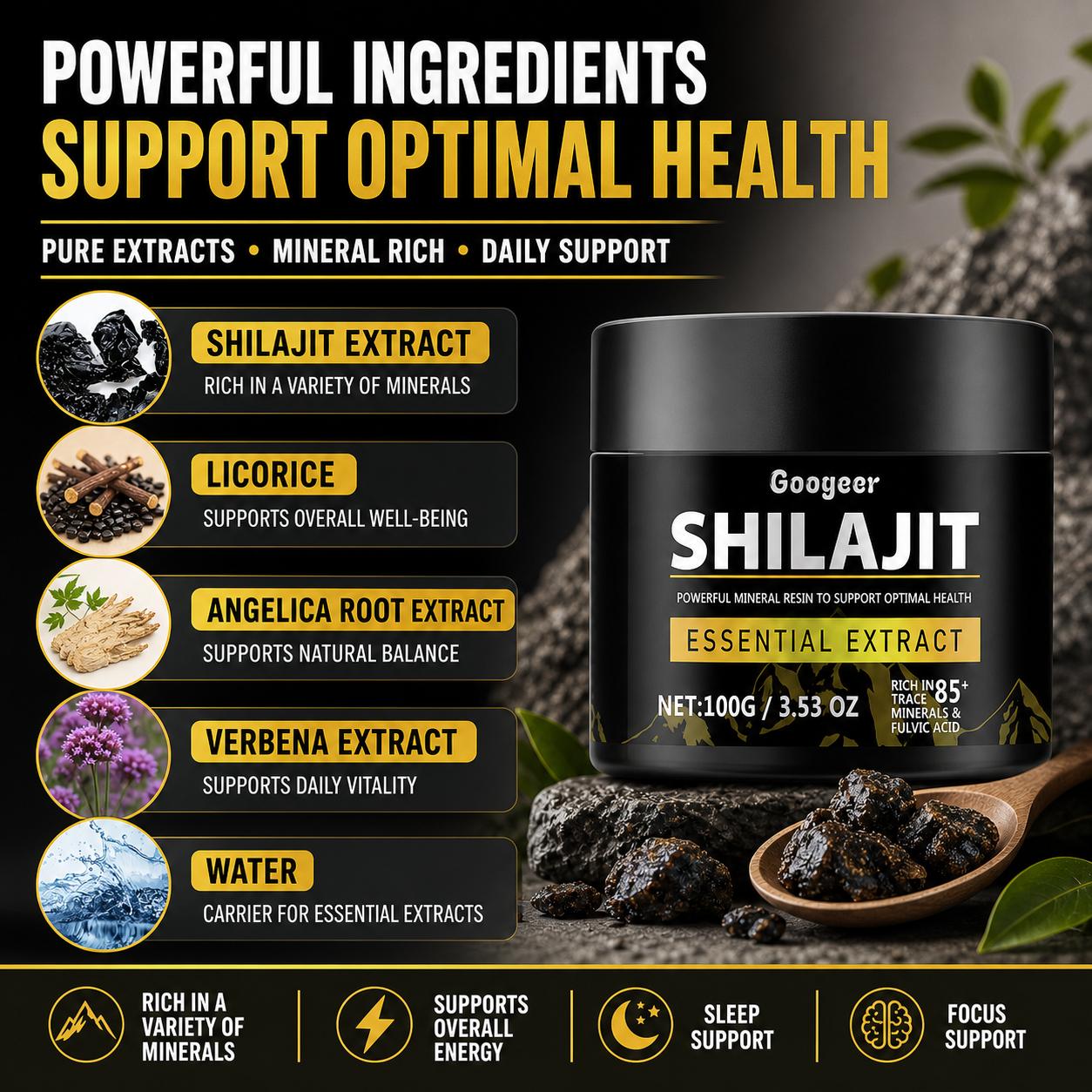 Googeer Shilajit Extract Powde - огляд і ціна Licorice Root Extract