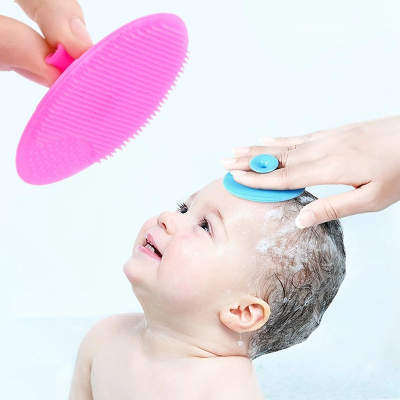 1pc Soft Silicone Bath Brush f - огляд і ціна Skincare Newborn
