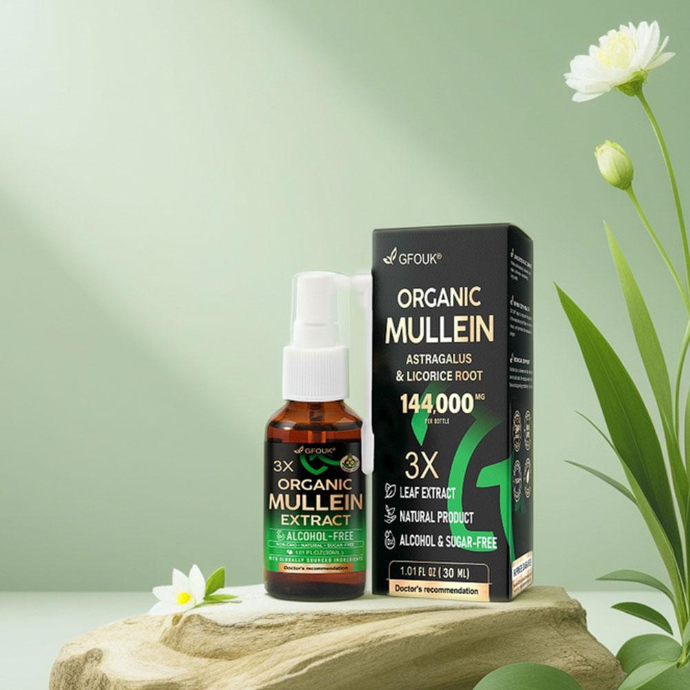 GFOUK Mullein Extract Spray 14 - огляд і ціна Licorice Root Extract