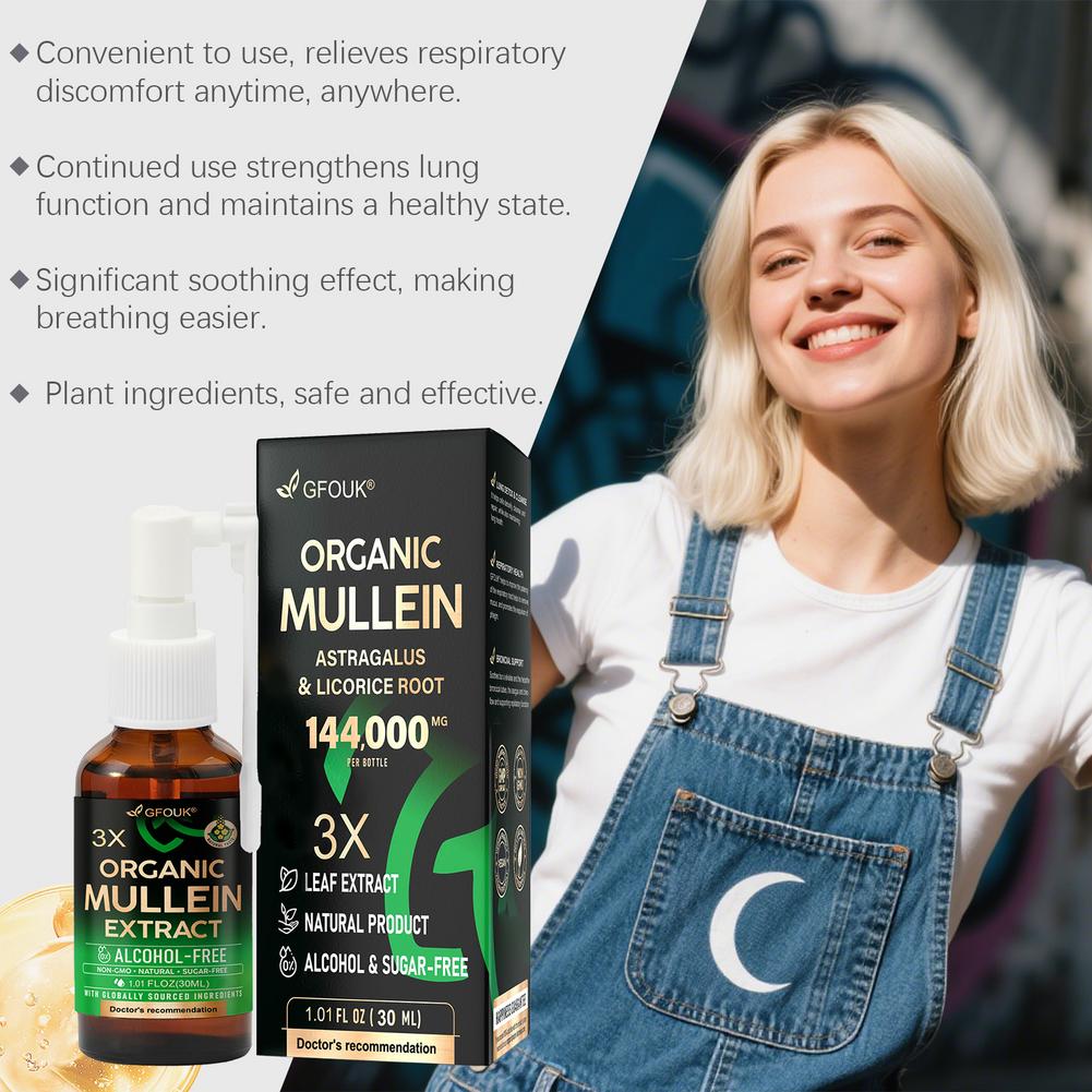 GFOUK Mullein Extract Spray 14 - огляд і ціна Licorice Root Extract