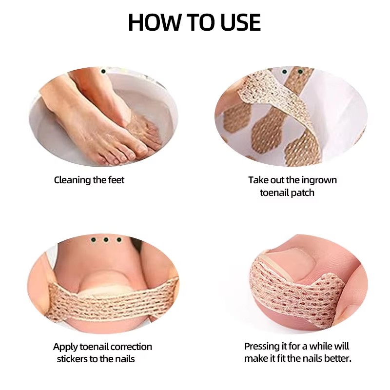 10-100Pcs Adhesive Toenail Pat - огляд і ціна Skincare Oily Skin