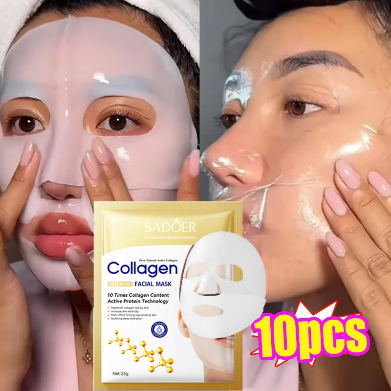 10PCS Collagen Anti Wrinkle Fa - огляд і ціна Skincare Oily Skin