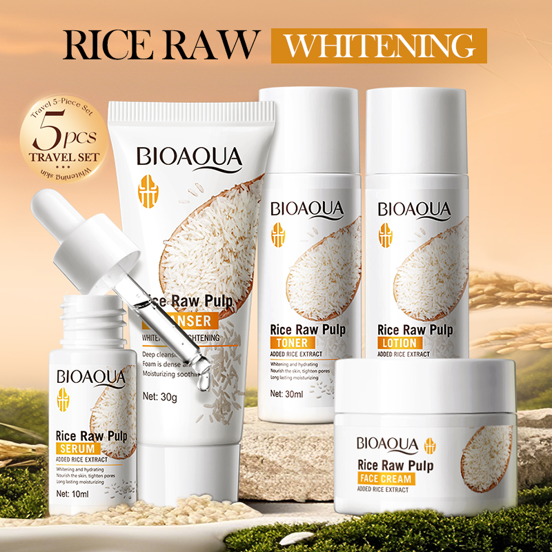 Rice Puree Skin Care Set & Soa - огляд і ціна Skincare Glad2Glow