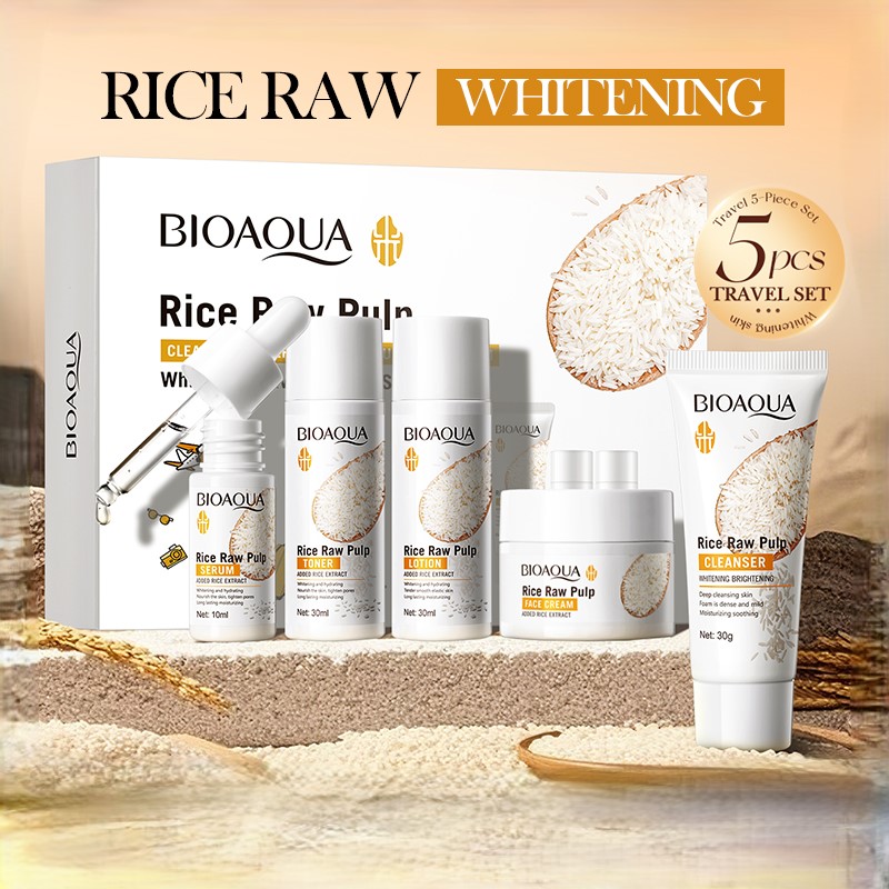 Rice Puree Skin Care Set & Soa - огляд і ціна Skincare Glad2Glow