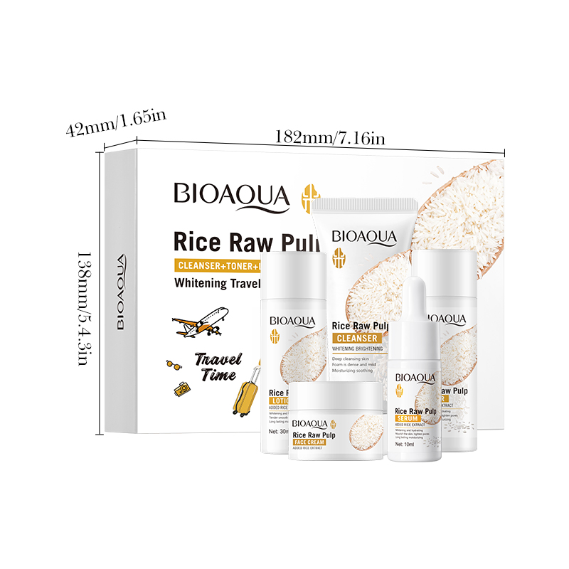 Rice Puree Skin Care Set & Soa - огляд і ціна Skincare Glad2Glow